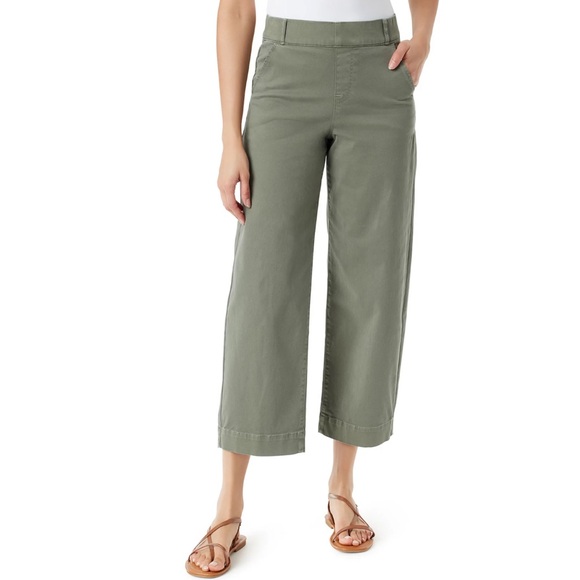 Shape Effect Wide Leg Crops - Picture 1 of 3